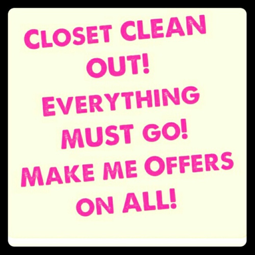 Make any offer reasonable ones accepted!